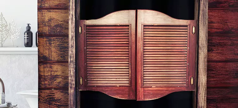 Installing Saloon Door Hinges in Delray Beach, FL