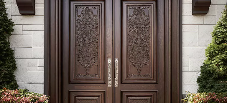 Double Front Doors in Delray Beach, FL