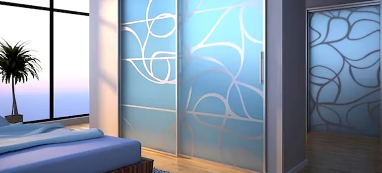 Frosting Glass Cabinet Doors in Delray Beach, FL